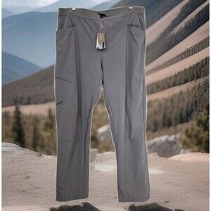 NWT Patagonia Chambeau Rock Pants Climbing Hiking Feather Grey 82935 Women's 22